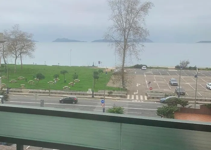 Apartament 2 Con Vistas Y 2 Terrazas En Primera Linea Playa Samil